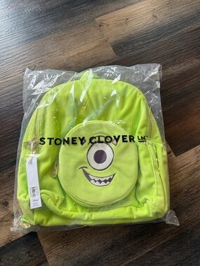 Stoney Clover Monsters Inc. Mike Wazowski Velvet Backpack